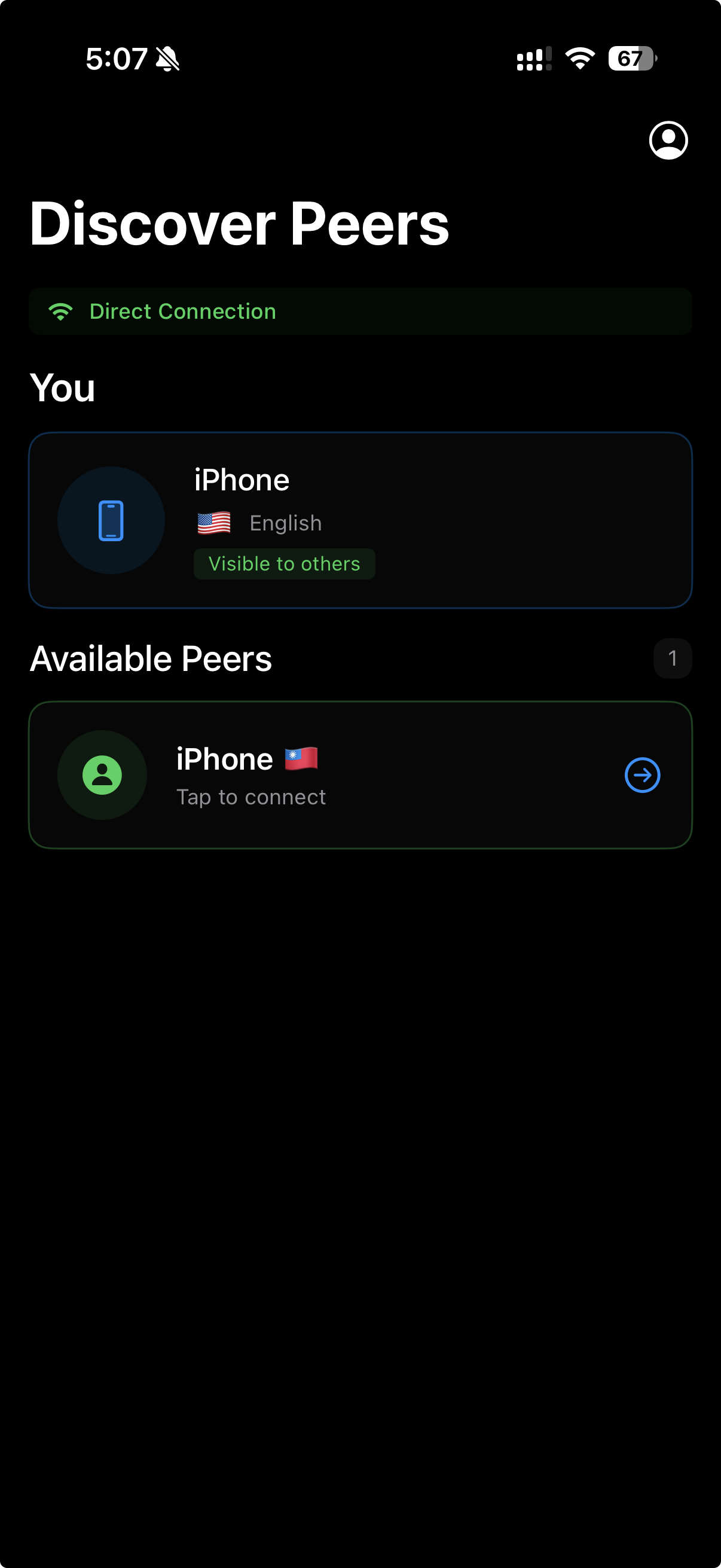 Discover nearby devices